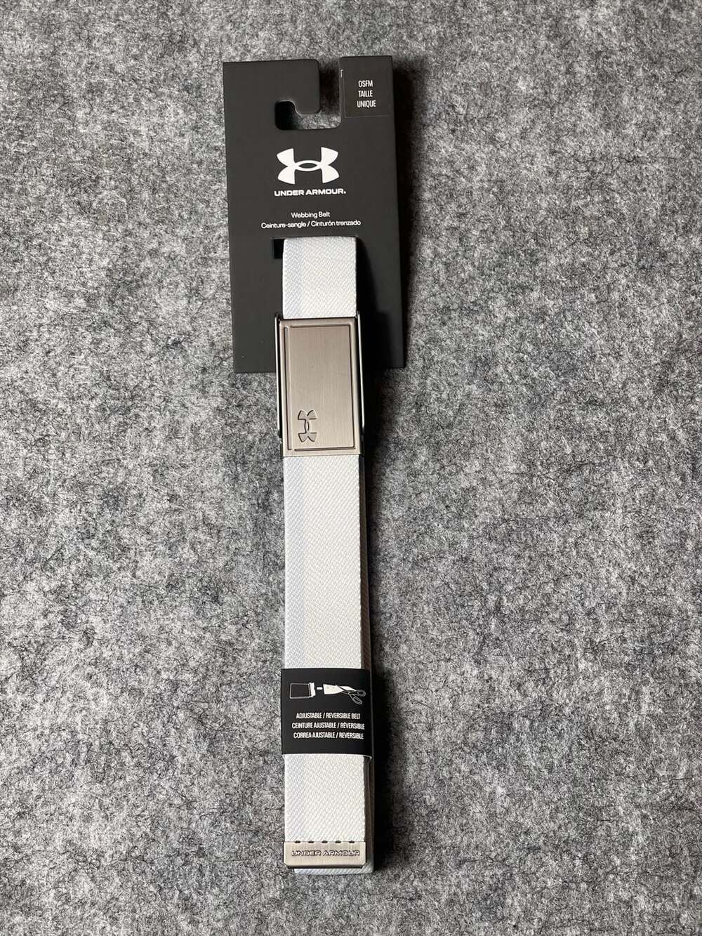 Under Armour Women's Drive Stretch Webbing Belt OSFM